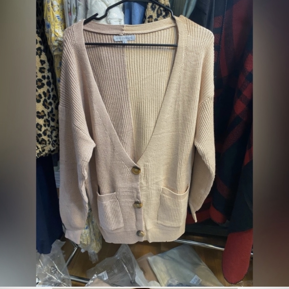 Color block Cardigan - Picture 2 of 2